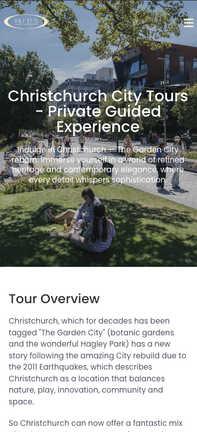T&T LUX on mobile