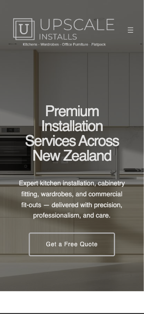 Upscale Installs on mobile