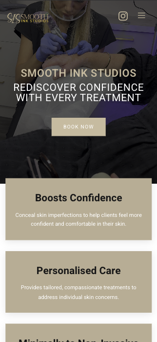 Smooth Ink Studios on mobile