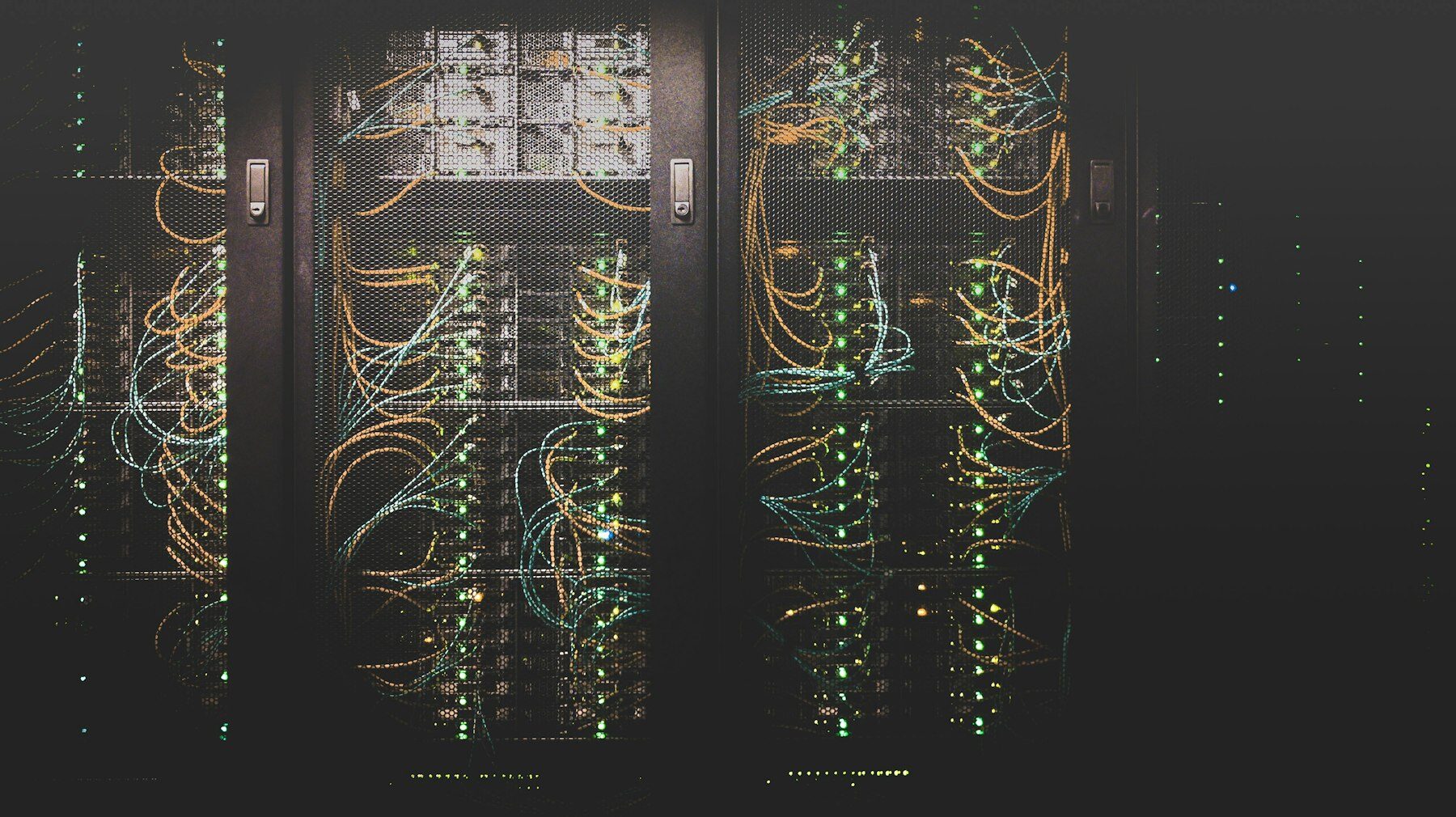 Server infrastructure powering managed web hosting — reliable website hosting for NZ small businesses